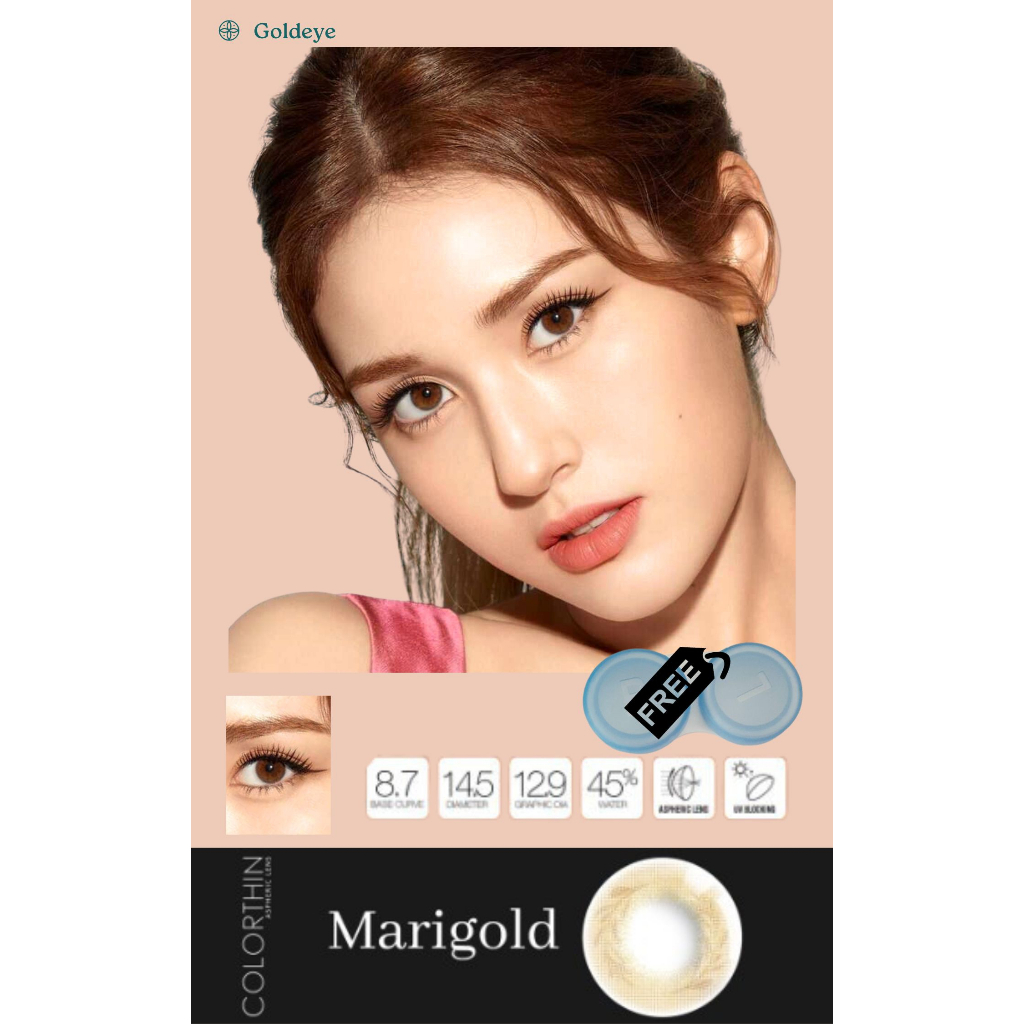 Softlens Colorthin by Exoticon – Marigold