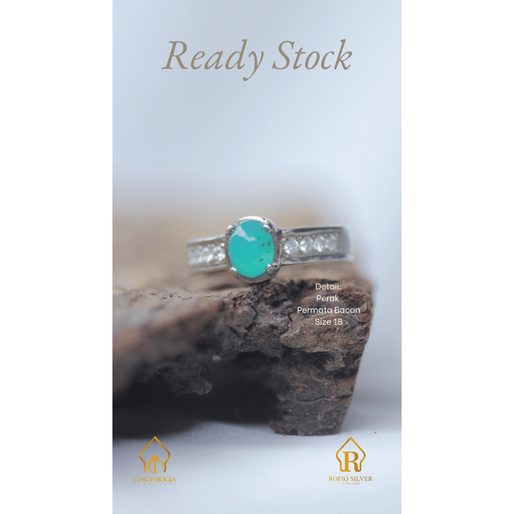 Cincin Perak Bacan Handmade