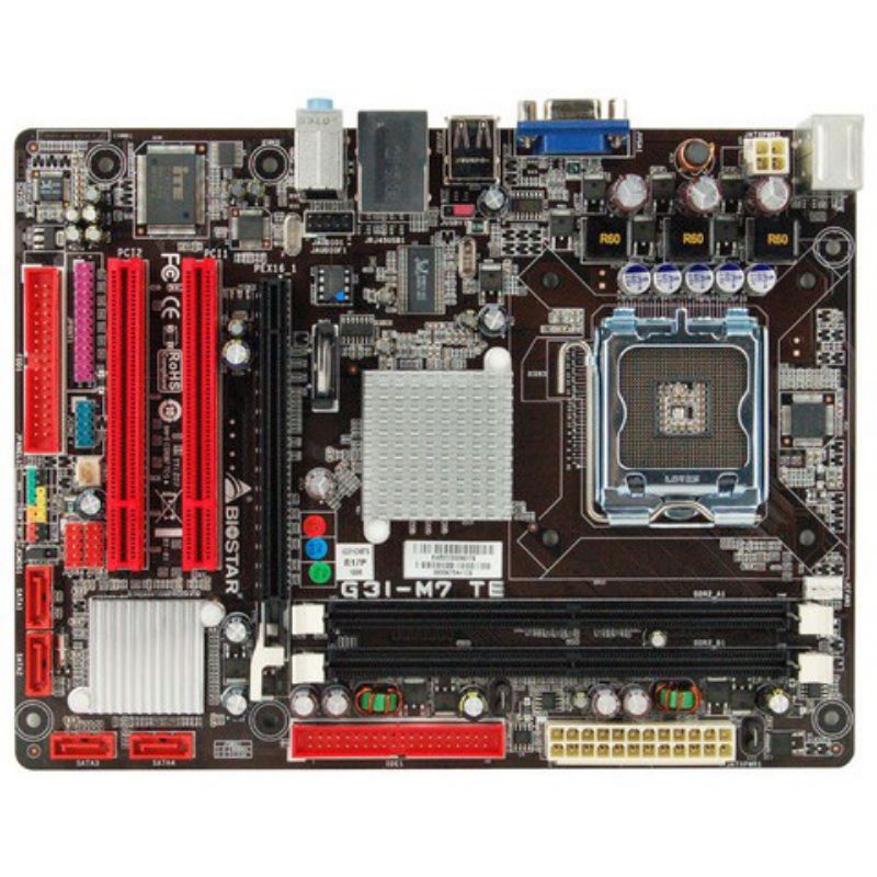 MOBO/MOTHERBOARD LGA 775 DDR2 merk LENOVO