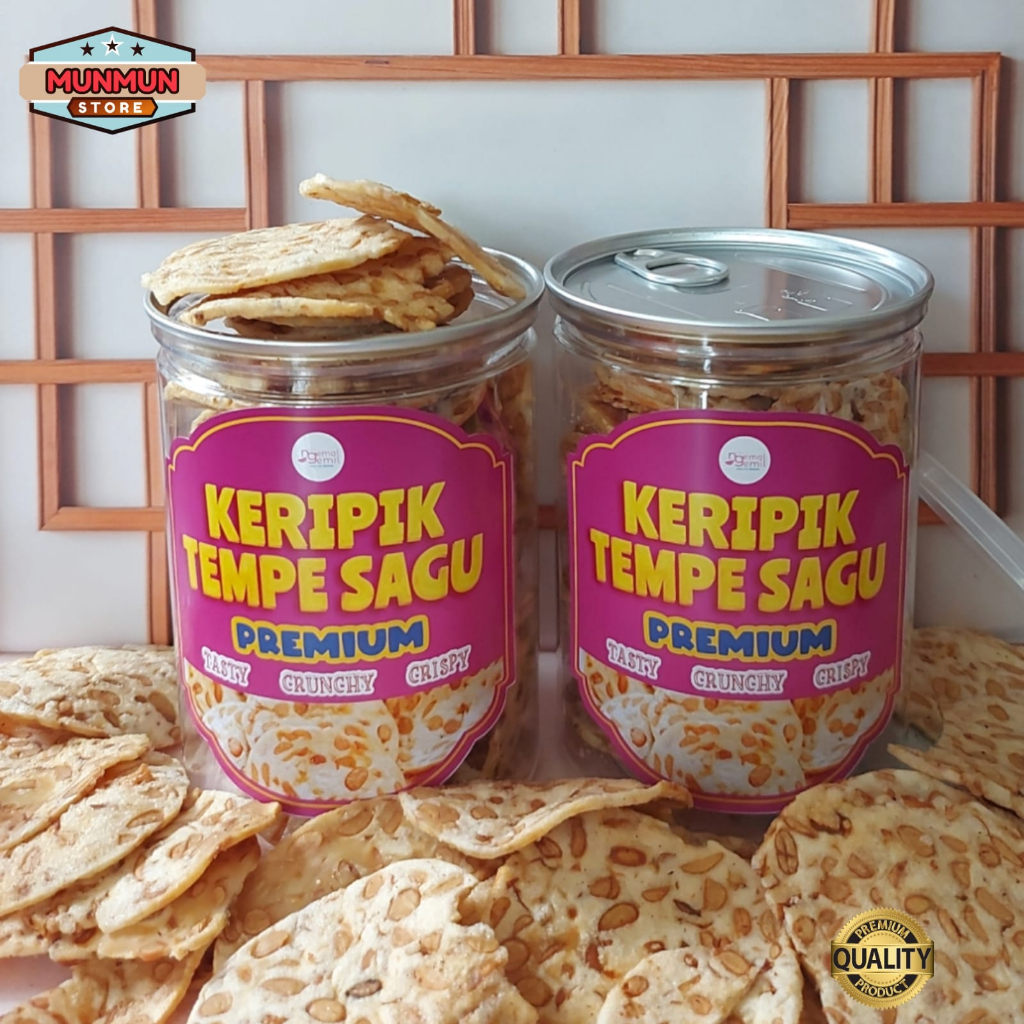 

Pet Can Keripik Tempe Sagu Kualitas Premium