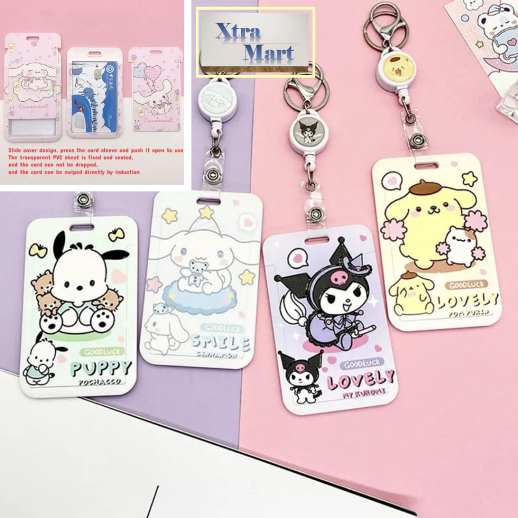 

XM - Gantungan Kartu Nama Name Tag Id Card Karakter Lucu