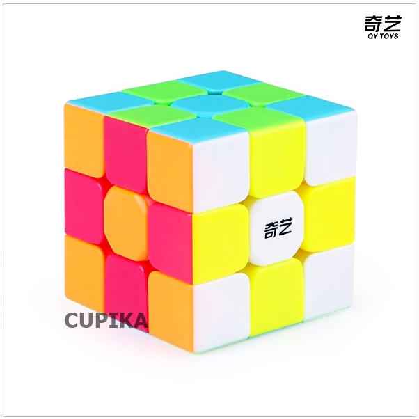 Rubik 3x3 QiYi QY Warrior S Stikerless Magic cube