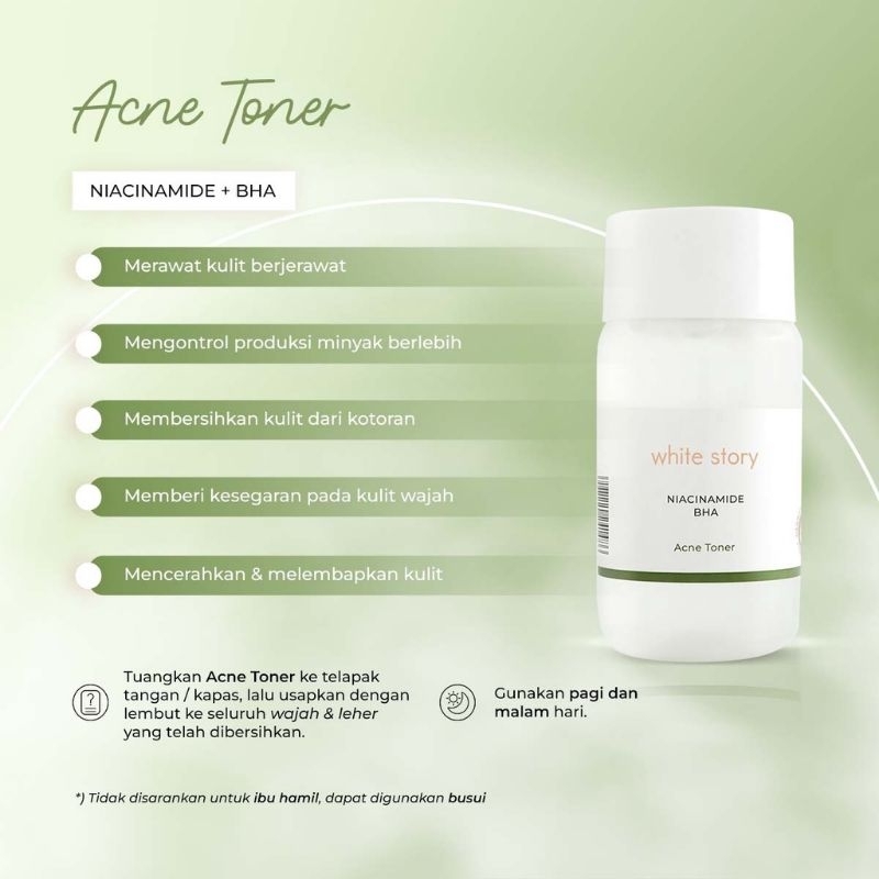 WHITE STORY Acne Toner