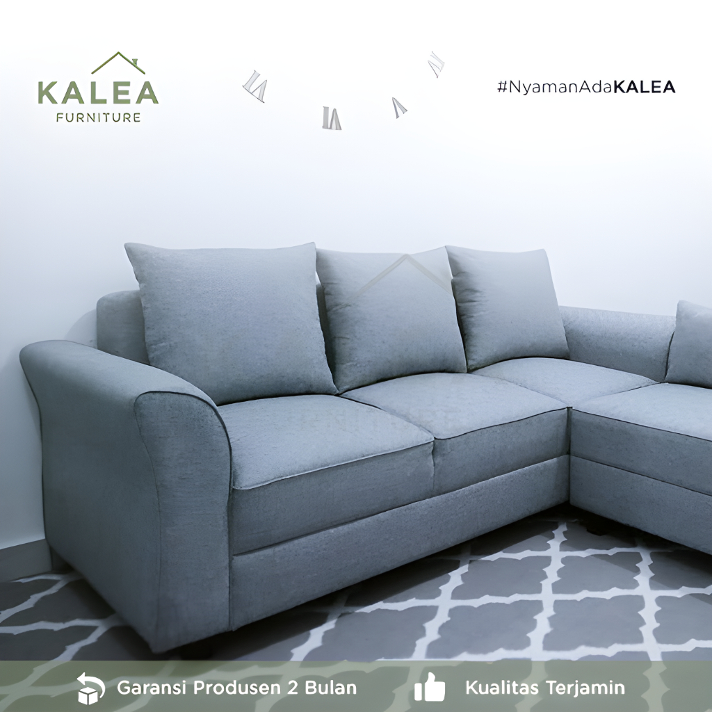 Sofa L Minimalis Untuk Ruang Tamu Kecil Model Terbaru