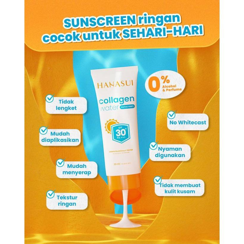 HANASUI COLLAGEN WATER SUNSCREEN SPF 30 | SPF 50 30ML