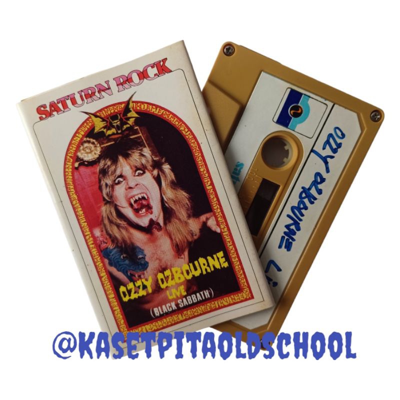 KASET PITA OZZY OZBOURNE
