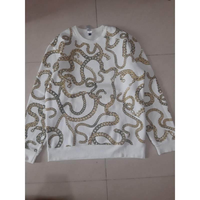 Crewneck Fashion AOP Full Print Second PL Preloved