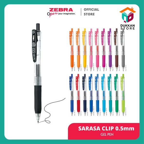 

Pulpen Zebra - Pulpen Sarasa Clip 0.5 #zebra