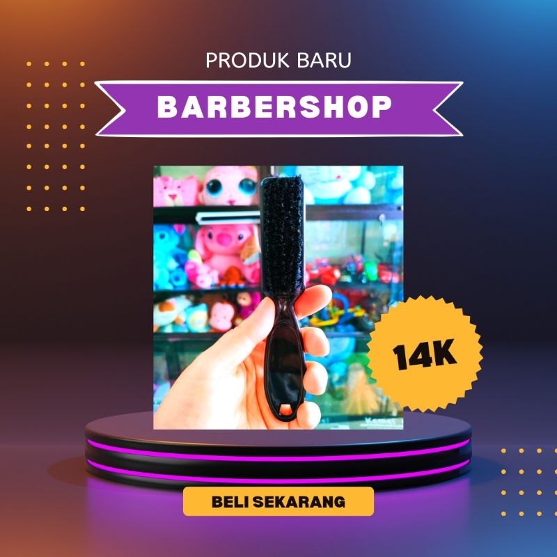 Sikat Kuas Pembersih Sisa Potong Rambut Salon Barbershop