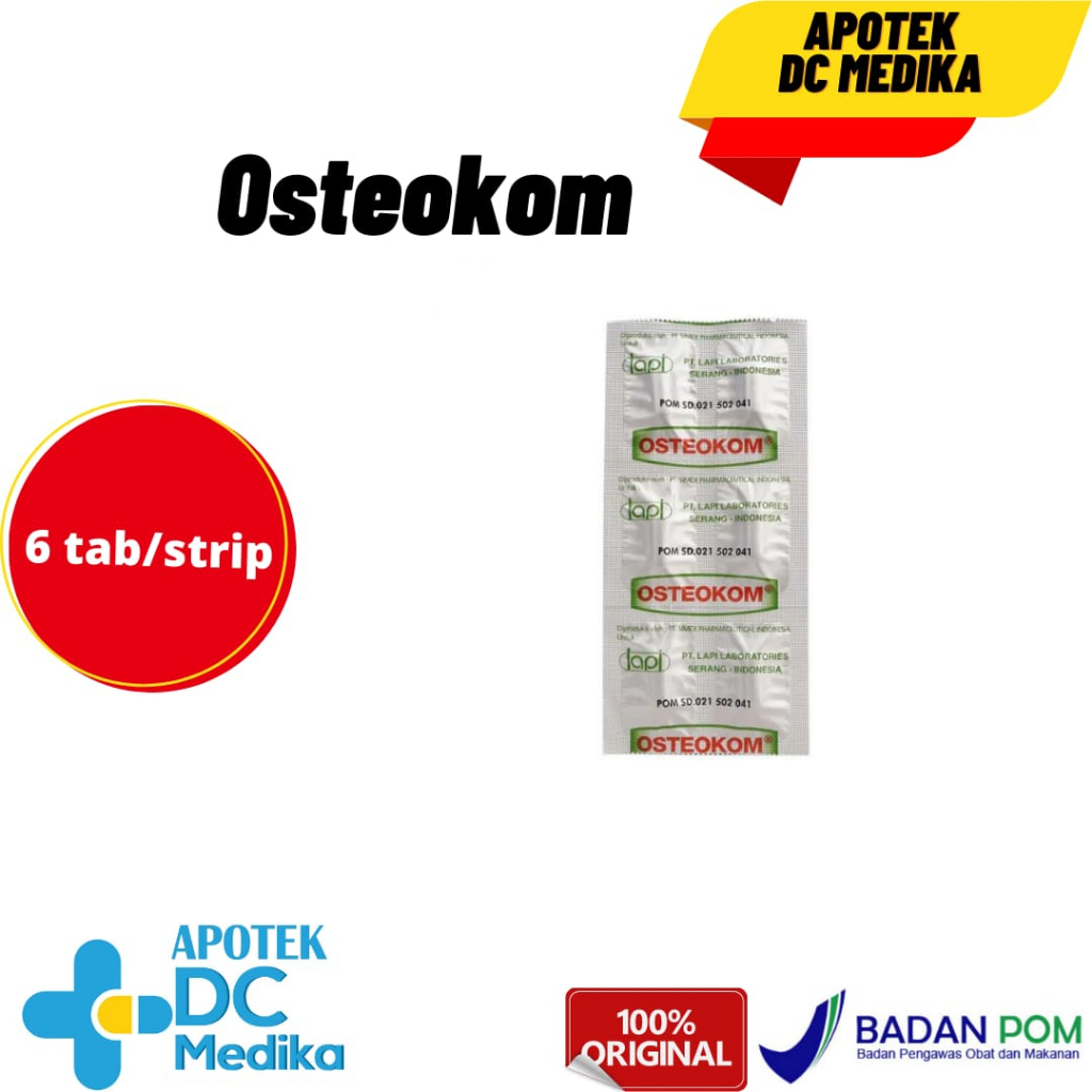 OSTEOKOM/MULTIVITAMIN/PERSENDIAN