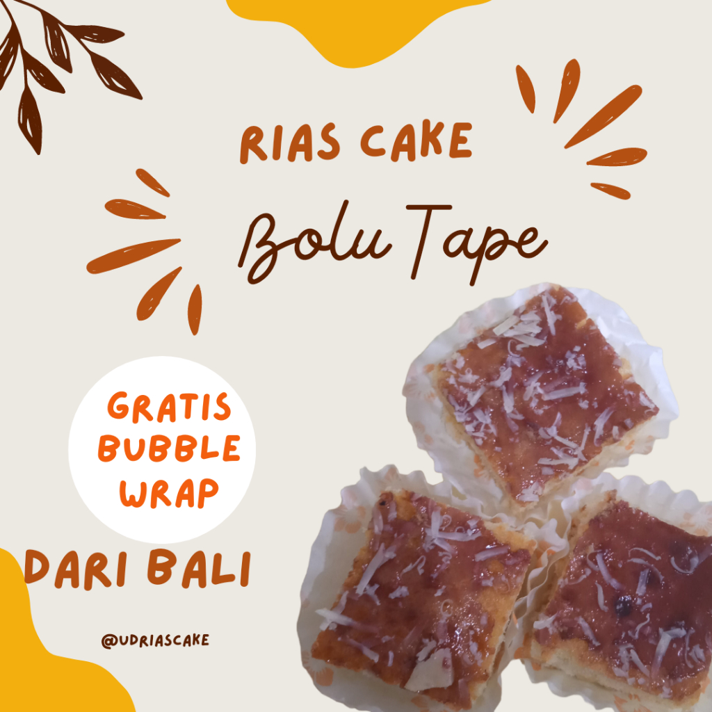 

KUE MURAH RIAS BOLU TAPE ECER OLEH OLEH BALI