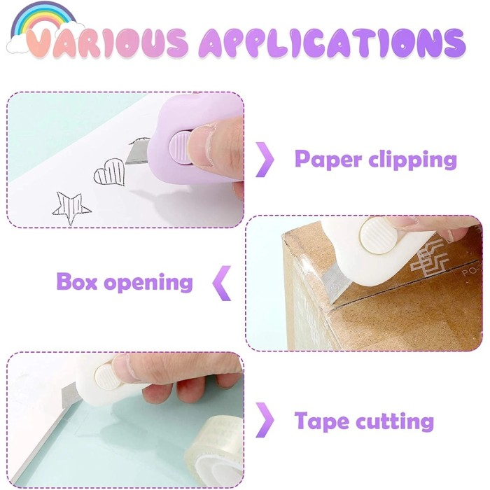 Cuter Mini Potong Kertas Utilitas kecil portable