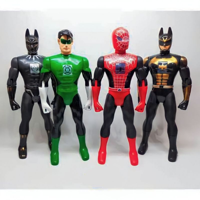 Mainan Anak Robot Avengers Superheroes / Mainan Robot Superhero / Mainan Robot Avengers LED Bisa Nya