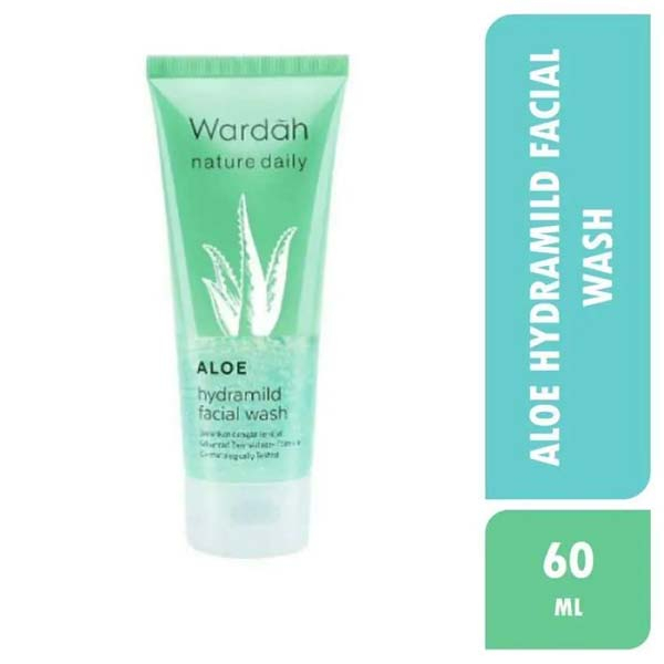 WARDAH Nature Daily Aloe Hydramild | Essence Toner | Multi Gel Face Wash Moisturizer Cream Serum Hand_Cerianti