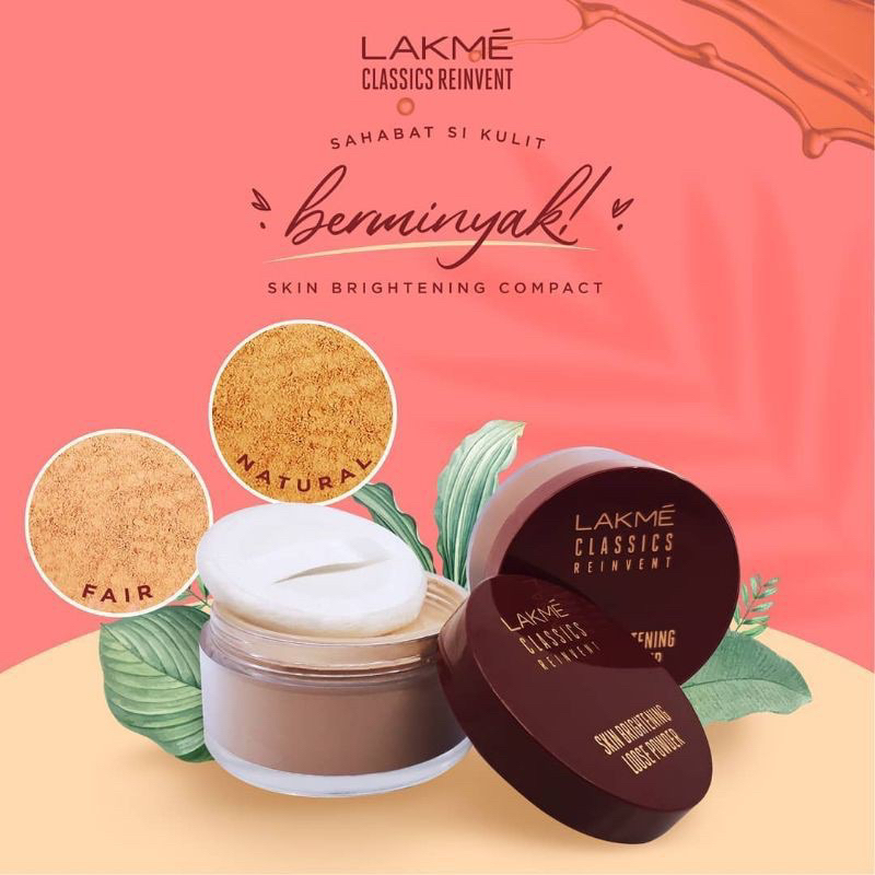 Loose Powder Lakme Classic Natural (New Produk Original)