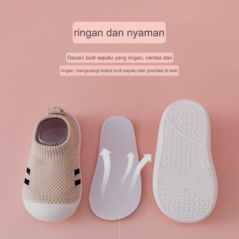 Sepatu Bayi Anak / Prewalkers Anak Bayi HIGH QUALITY [ FULL KARET ]