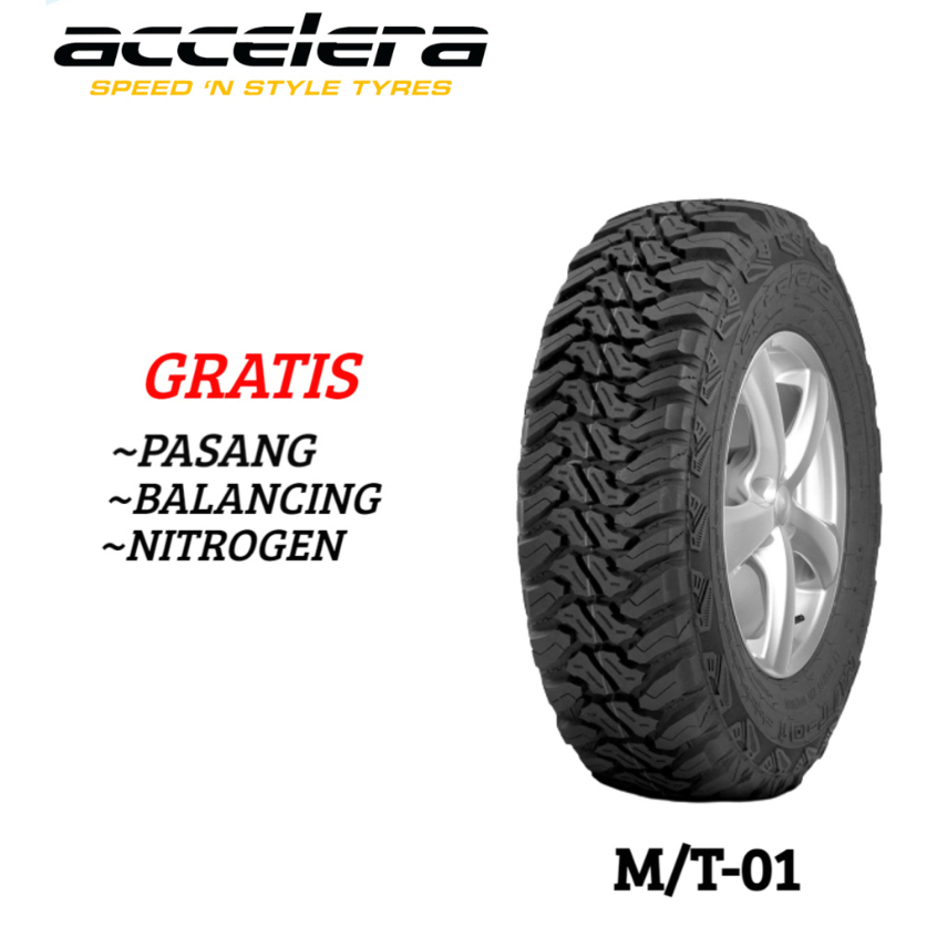 Ban 265 50 R20 ACCELERA M/T-01 265 50 R20 Ban Mobil Pacul Offroad Ring 20