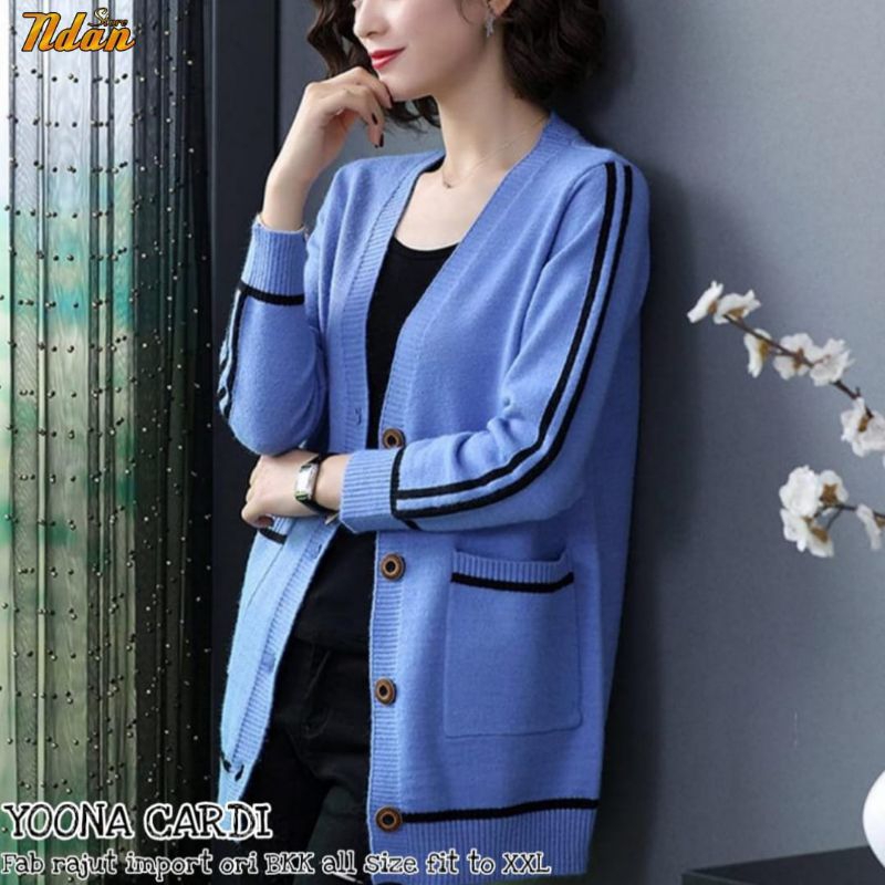 Yoona cardy rajut import by Ndan Store