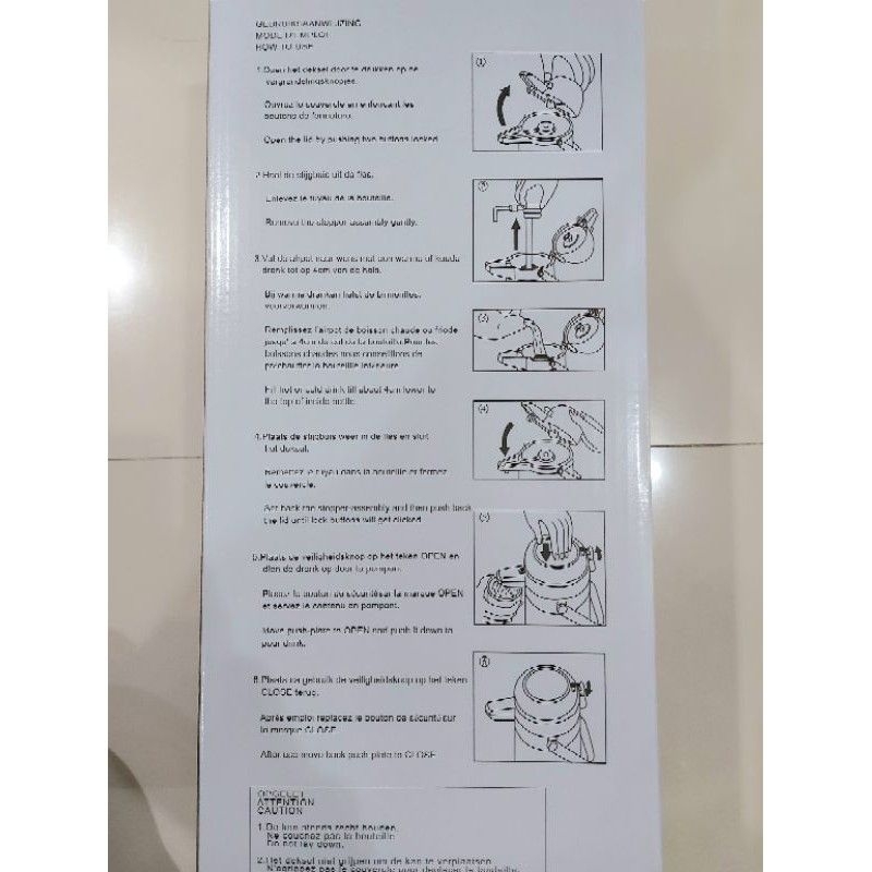 termos air panas pompa 2.5 liter