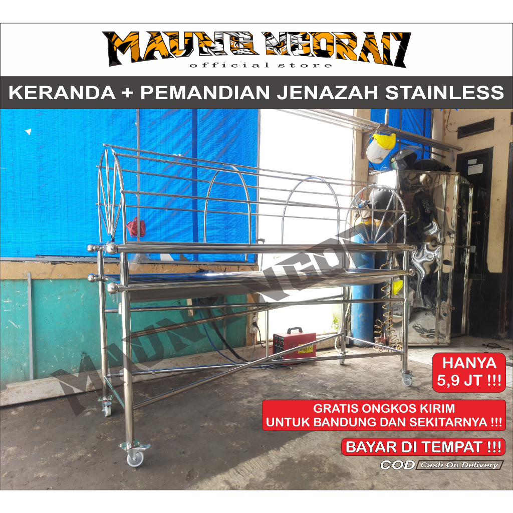 keranda jenazah / keranda mayat / Keranda jenazah stainless /  keranda mayat stainless / perlengkapa