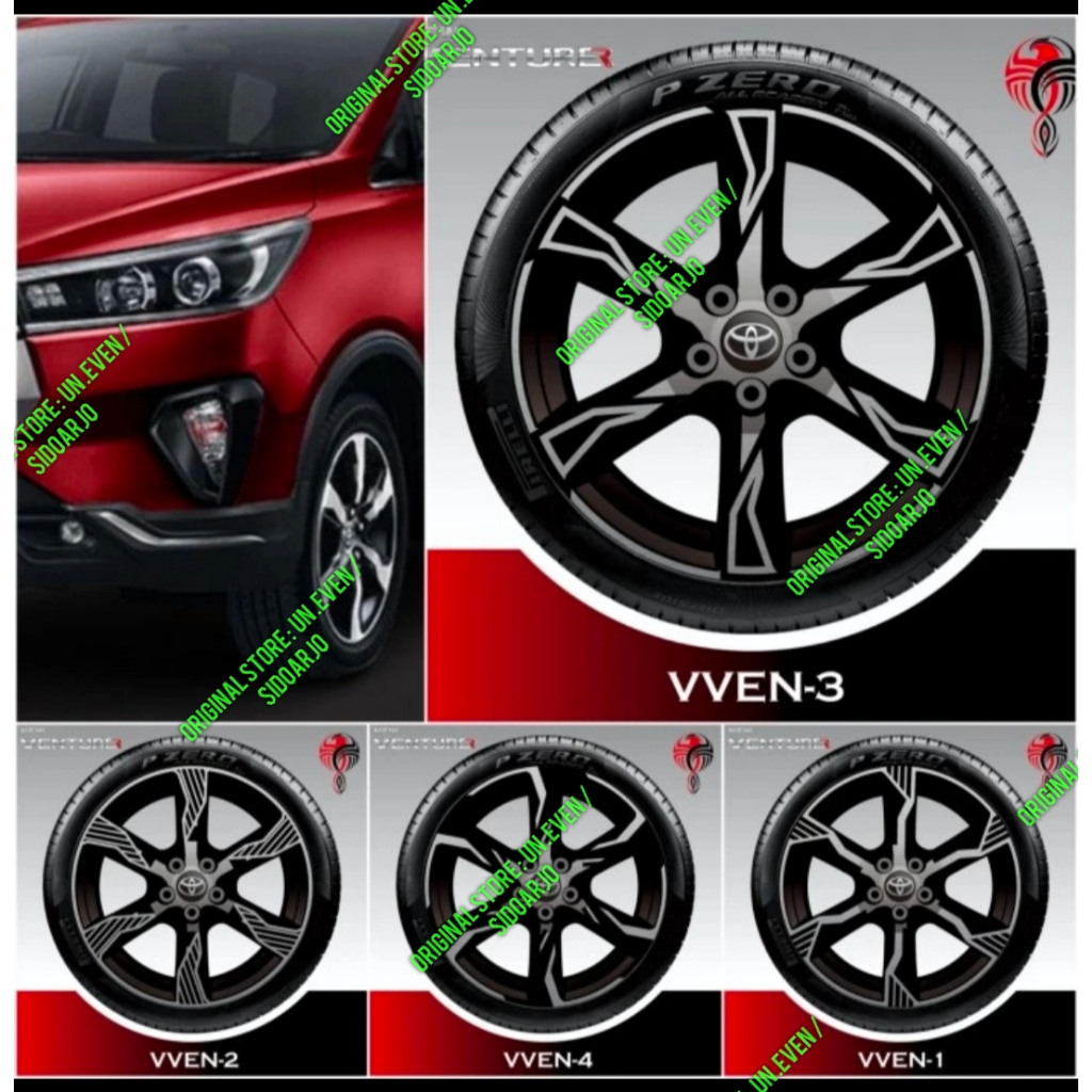 STICKER VELG INNOVA VENTURER