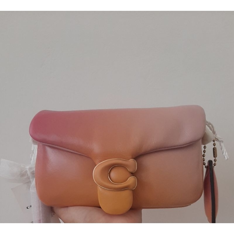 Coach Tabby Pillow Ombre Petunia size 18