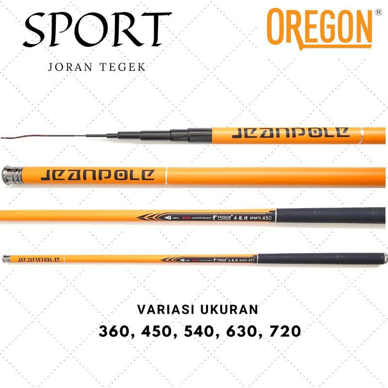 Tegek Pancing OREGON SPORT 450 & 540