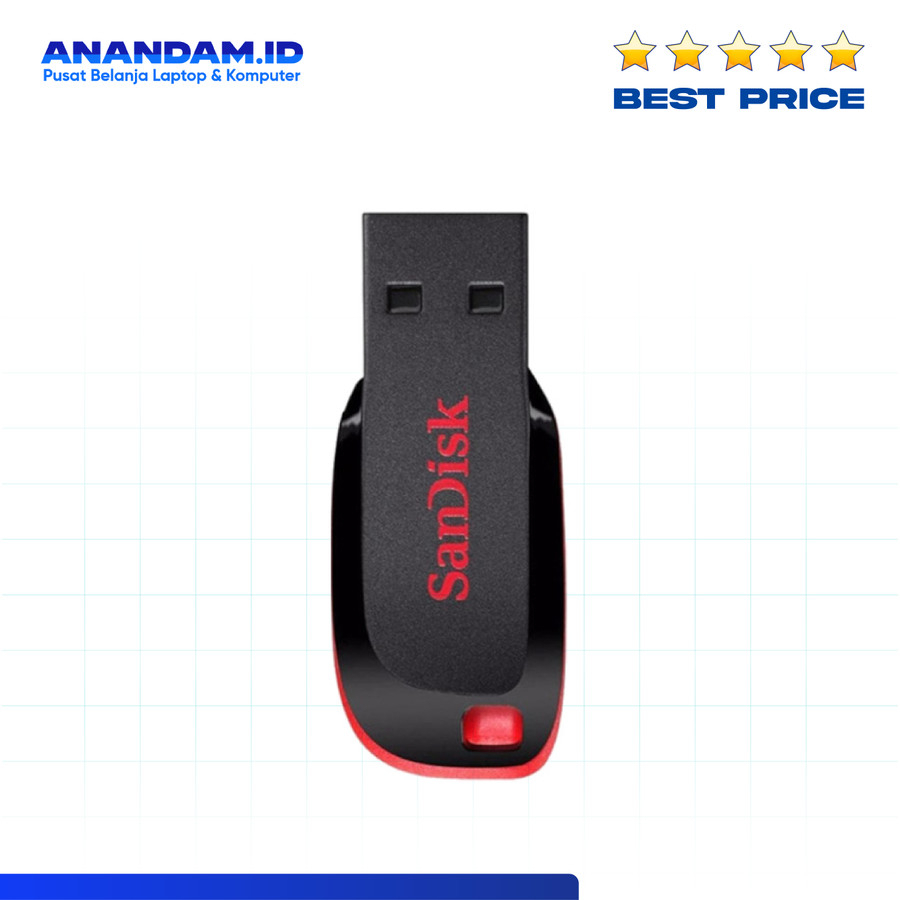 SanDisk Cruzer Blade 64GB CZ50 Flashdisk USB 2.0