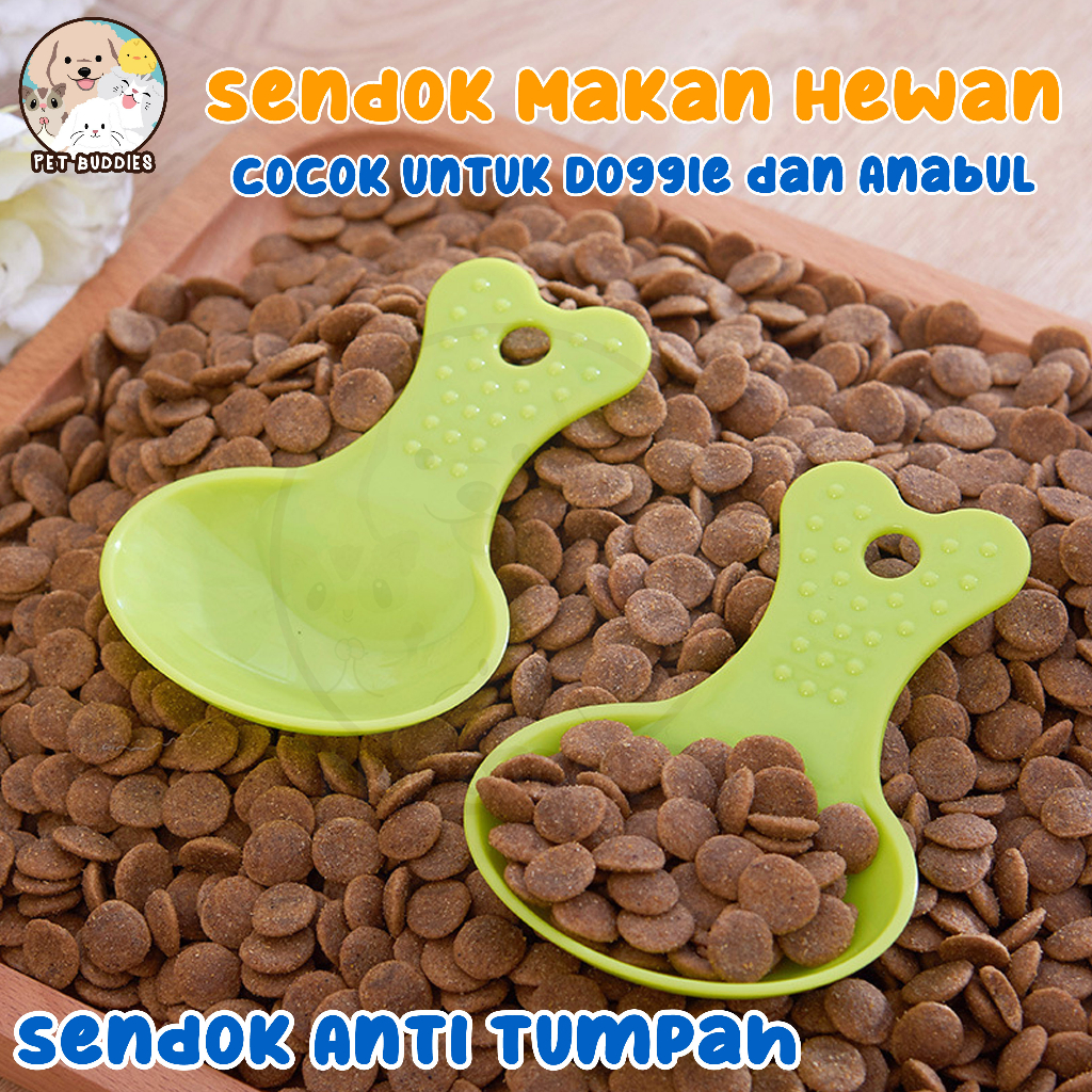 [FREE BONUS]Sendok Takar Makanan Kucing/Anjing Food Scoop Hewan