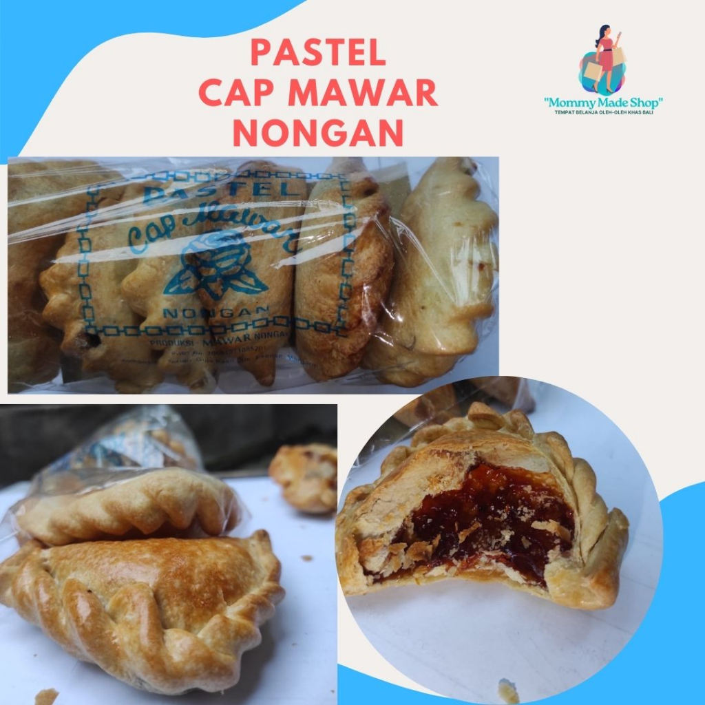 

Pastel Nanas Cap Mawar Nongan