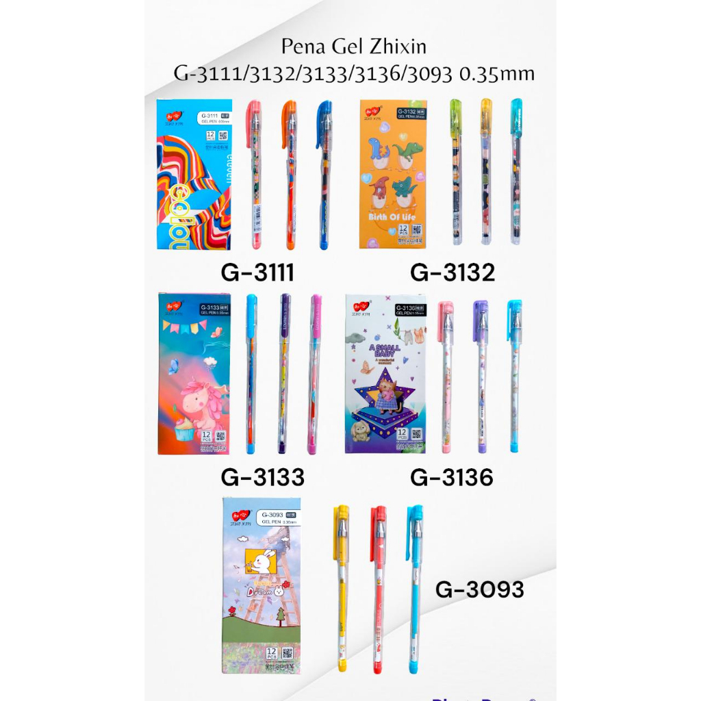 

Pena Gel Zhixin 0.35mm