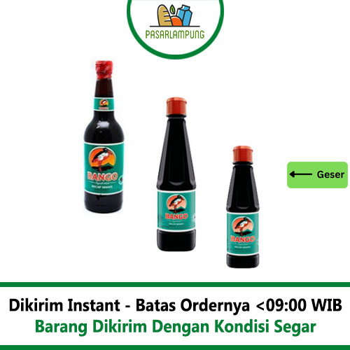 Bango Kecap Manis Botol Pasar Lampung