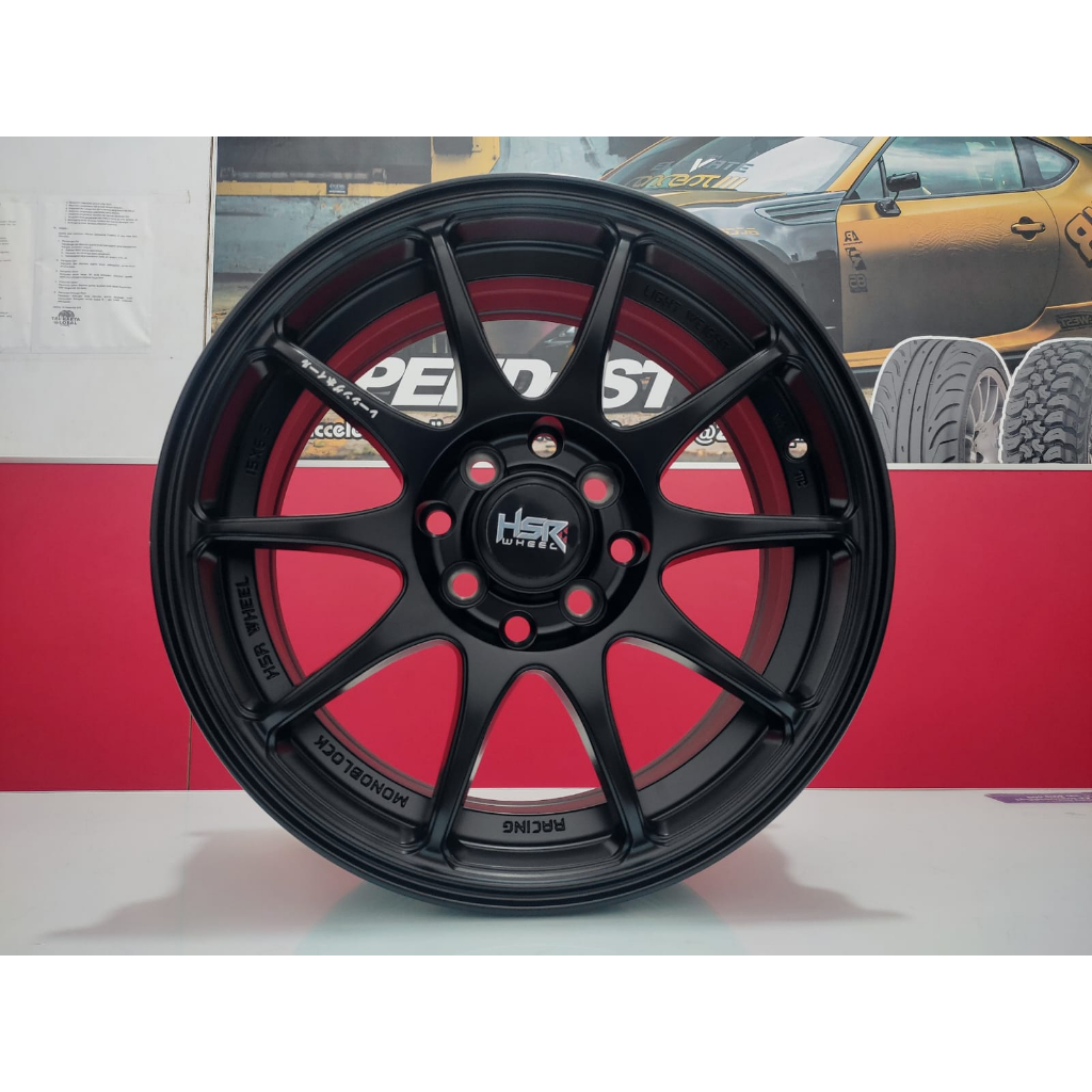 Velg Mobil Ring 16 HSR INDY untuk Avanza, Livina, Xenia, Kijang LGX, Brio, Jazz dll