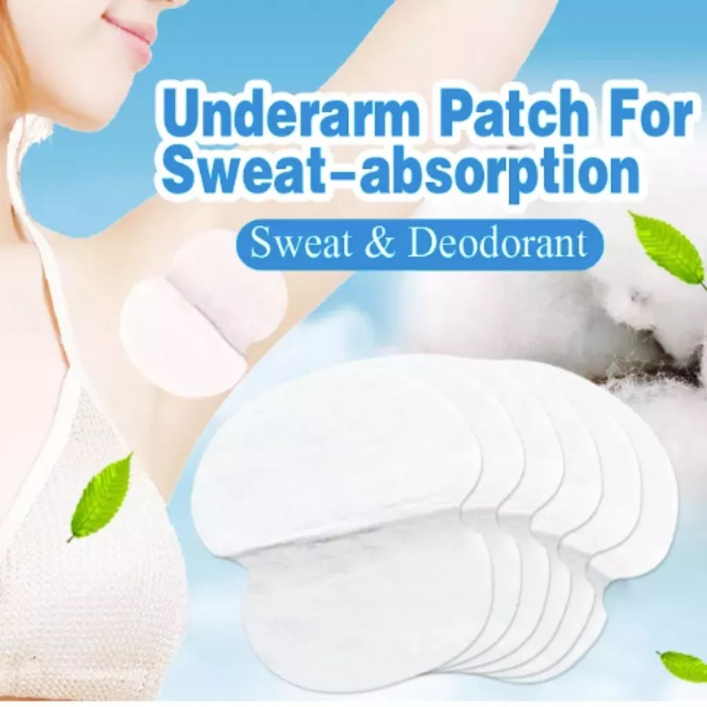 Likesun - 10pcs Armpit Pad Pembalut Ketiak Anti Ketek Basah Penyerap Keringat Ketiak Pad Anti Burket