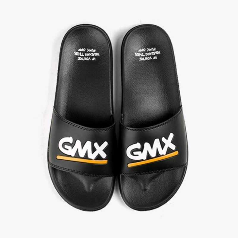 Geof Max sandal pria - Donner Black size 41