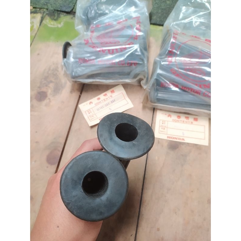 handgrip handfet karet gas honda xl xl125 xl100 xl100E original nos