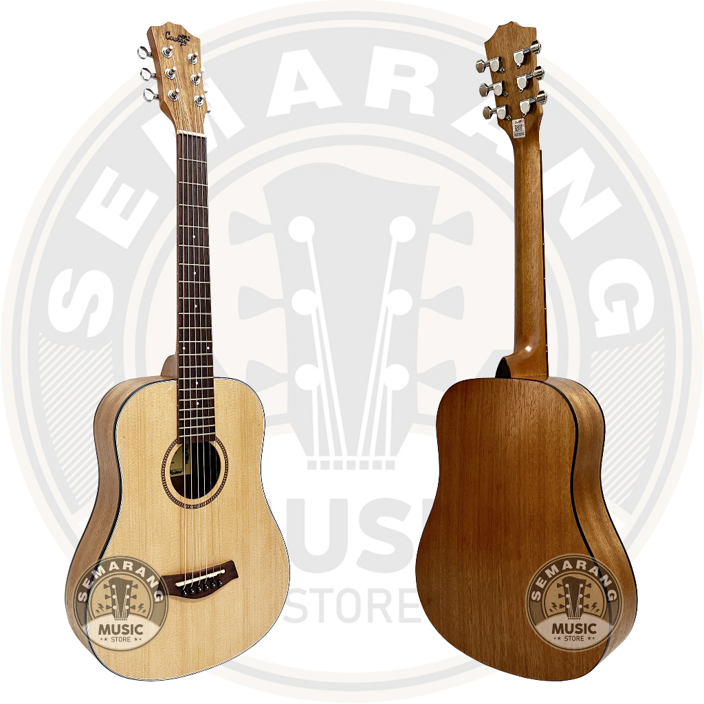 ORIGINAL!!! Gitar Akustik ¾ Import Merk Cowboy GW-120 NA GW 120NS Gitar Akustik 3/4 Import 3per4