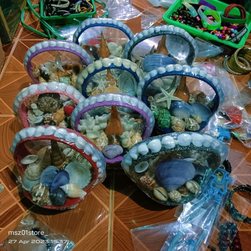 Hiasan kerang / hiasan meja / EDISI CUCI GUDANG❗