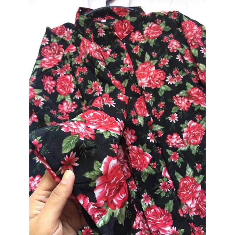 SURJAN KEMBANG WARNA MERAH DEWASA | PAKAIAN KERATON JOGJA | SURJAN KEMBANG TRADISONAL