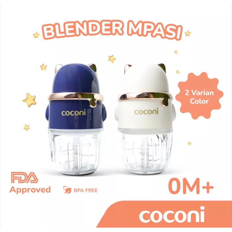 Coconi Food Blender 300 ml Penghalus Makanan Blender