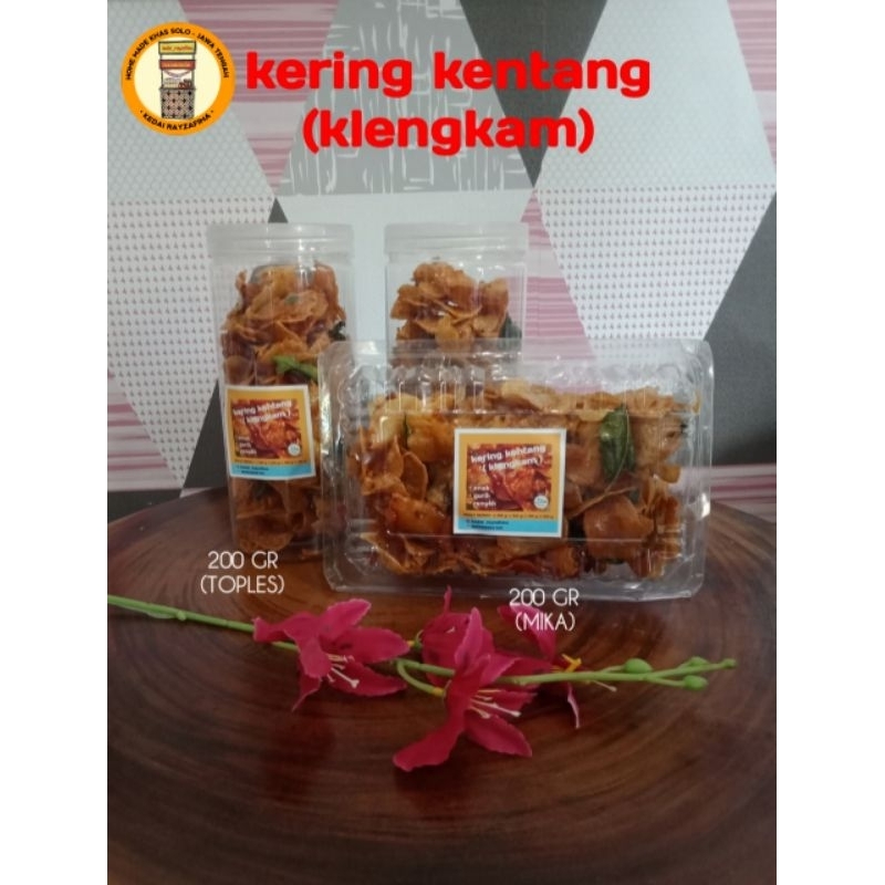 

Kering Kentang Klengkam 200 Gr Mika