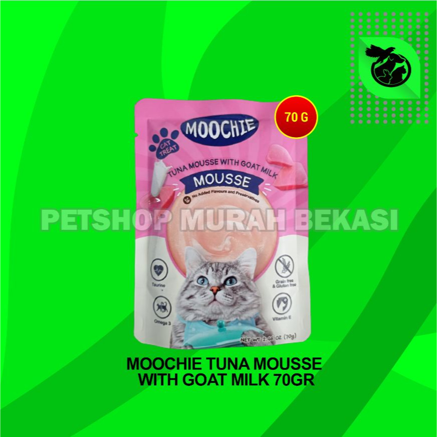 Makanan Basah Kucing Moochie Wet Food Pouch Sachet 70 Gram