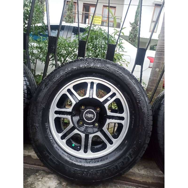 4 Velg R14 PCD 114+Ban 185/70 Avanza xenia futura cary kijang panther m2000 livina accent