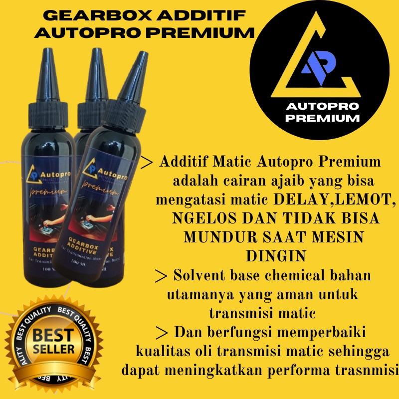 AUTOPRO PRMIUM ADITIF MATIC 100 ML FORMULA KHUSUS UNTUK MASALAH MOBIL TRANSMISI MATIC