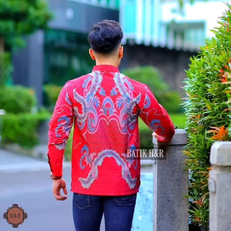 Baju Batik Lengan panjang Baju Batik lengan pendek Batik Solo Baju Batik Batik Premium Batik Original Batik Modern Batik H&amp;R Katun