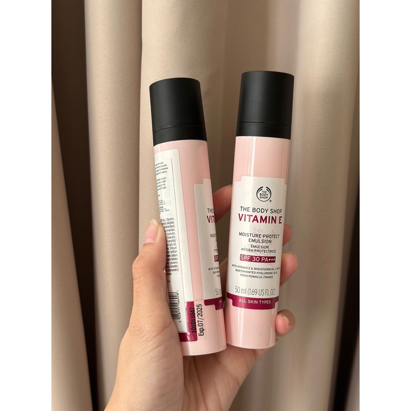 THE BODY SHOP VIT E MOISTURE PROTECT EMULSION SPF 30+ PA+++