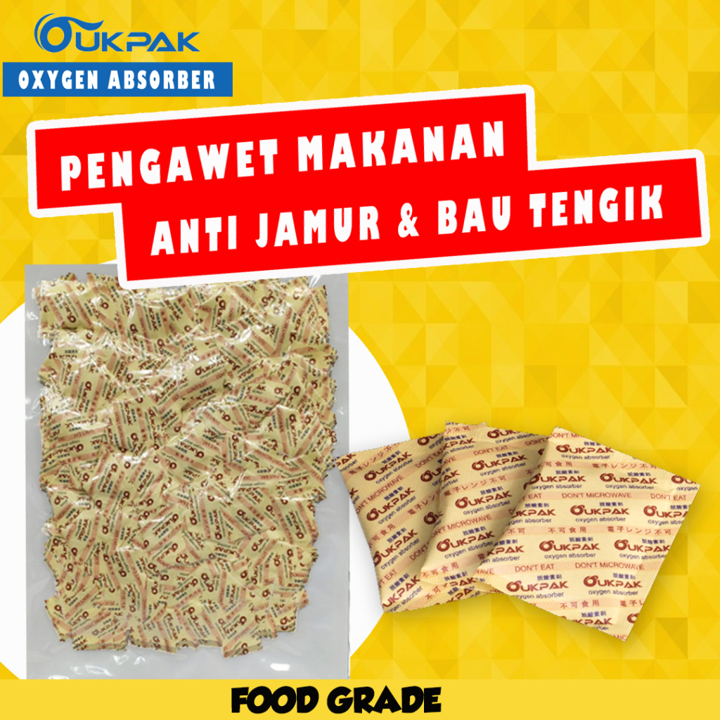 Badhemriki_ Oukpak - Oxygen Absorber 15Cc Pengawet Makanan Oksigen