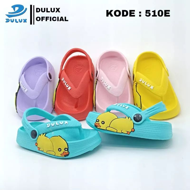 sandal anak sandal balita tali belakang - dulux bebek