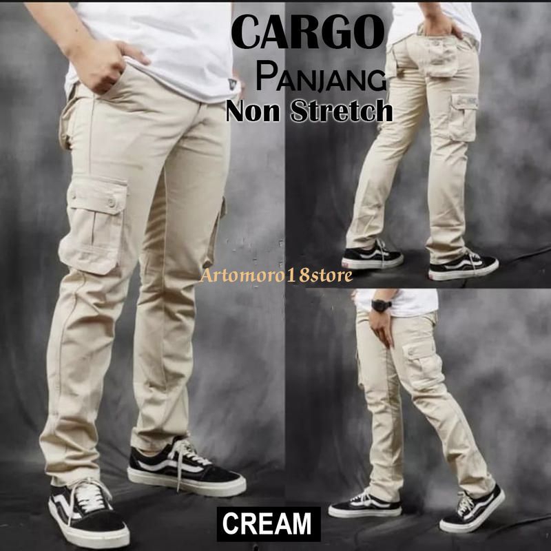 [BISA COD] ORIGINAL Celana Cargo Panjang Pria Dewasa Kimpol Size 27-38