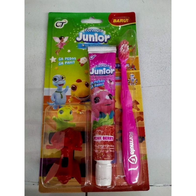 FORMULA PASTA GIGI JUNIOR + SIKAT GIGI SET